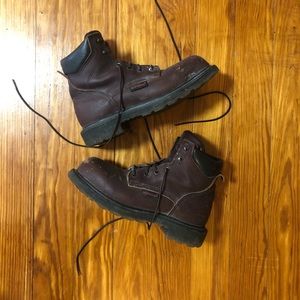Redwing steel tow boots
